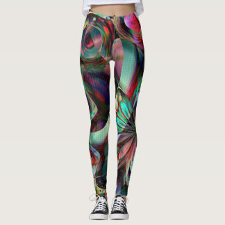 abstrakte astrale Leggings
