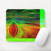 Abstrakte Astronomische Spinndrüsenmatte Mousepad (Mit Mouse)