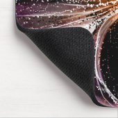 Abstrakte Astronomische Spinndrüsenmatte Mousepad (Ecke)