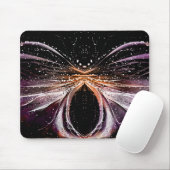 Abstrakte Astronomische Spinndrüsenmatte Mousepad (Mit Mouse)