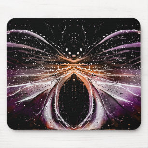 Abstrakte Astronomische Spinndrüsenmatte Mousepad