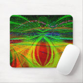 Abstrakte Astronomische Spinndrüsenmatte Mousepad (Mit Mouse)