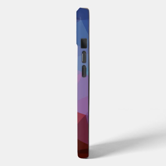 Abstrakte asymmetrische Dreiecke Case-Mate iPhone Hülle (Rückseite / Links)
