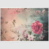 Abstrakte ätherische Floral Seidenpapier (Vorderseite)