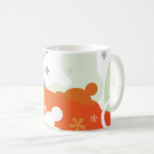 Abstrakte atomarTasse Kaffeetasse (VorderseiteRechts)