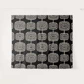 Abstrakte Atomringe Muster Wandteppich (Vorderseite (Horizontal))