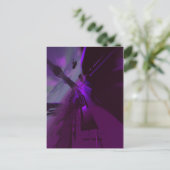 Abstrakte Aufbaustruktur 4 Postkarte (Stehend Vorderseite)