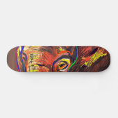 Abstrakte Augen Skateboard (Horizontal)