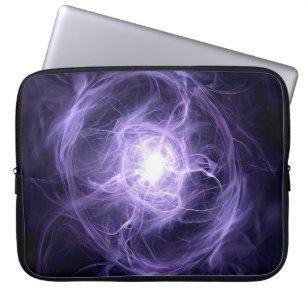 Abstrakte Aura: Energieform Kirlian Laptopschutzhülle