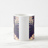Abstrakte Ausdrucksfrau Kaffeetasse (Mittel)