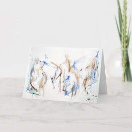 Abstrakte Ausdruckskarte "Einfache Unterstützung" Karte