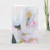 Abstrakte Ausdruckskunst (Rückseite)