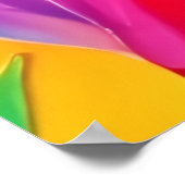 Abstrakte Ausdruckskunst Poster (Ecke)