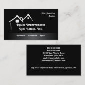 Abstrakte Ausgangswirkliche Visitenkarte (Vorne/Hinten)