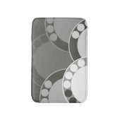 Abstrakte Außenfront - Dunkelgrün - Todesmatte Badematte (Vorderseite Vertikal)