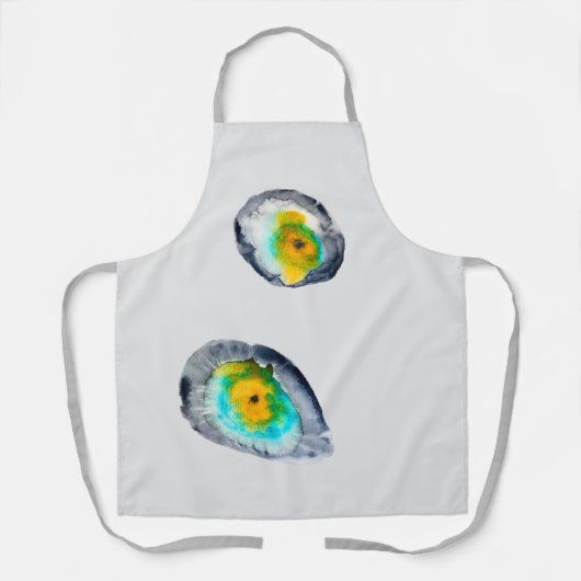 abstrakte Austern-Muscheln Schürze (Vorderseite)