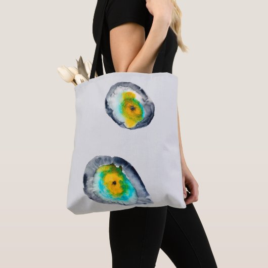 abstrakte Austern-Muscheln Tasche (Von Nahem)