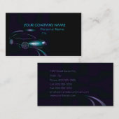 Abstrakte Auto-Geschäfts-Geschäfts-Karte Visitenkarte (Vorne/Hinten)