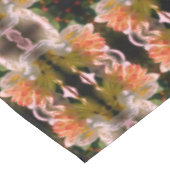 Abstrakte Azalea Blume Blossom Tischdecke (Schrägansicht)