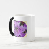 Abstrakte Azalea Morphing-Tasse Verwandlungstasse (Vorderseite Links)