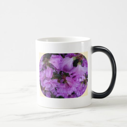 Abstrakte Azalea Morphing-Tasse Verwandlungstasse (Rechts)