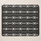 Abstrakte aztec-Herzstruktur Sherpadecke (Vorderseite (Horizontal))