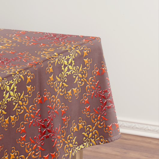 abstrakte barocke Stil Muster Tischdecke (Beispiel)