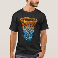 Abstrakte Basketballkorb-Illustration | Dynamische