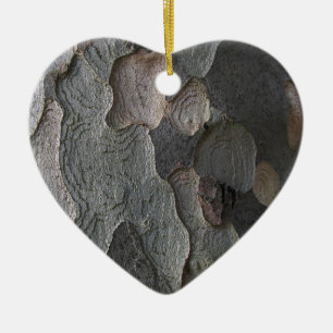 Abstrakte Baumbarkenmakroverzierung Keramik Ornament