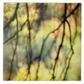 Abstrakte Bäume Fliese (Vorderseite)