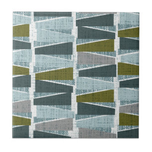 Abstrakte Bäume Fliese