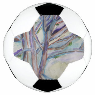 Abstrakte Bäume Fußball