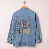 Abstrakte Bäume Jeansjacke (Hangar)