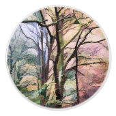 ABSTRAKTE BÄUME KERAMIKKNAUF (Vorderseite)