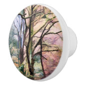 ABSTRAKTE BÄUME KERAMIKKNAUF (Rechts)