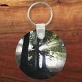 Abstrakte Bäume Schlüsselanhänger (Vorderseite)