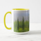 Abstrakte Bäume und Hillside Tasse (Links)