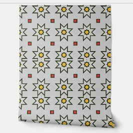 abstrakte Bäume und Holzkunst Tapete