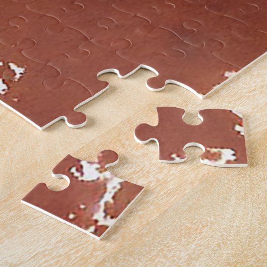 Abstrakte Baumfarbe Aquarell Puzzle (Seite)