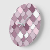 Abstrakte Bauweise (Fliesen) 2 Große Wanduhr (Winkel)