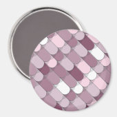 Abstrakte Bauweise (Fliesen) 2 Magnet (Vorderseite/Rückseite)