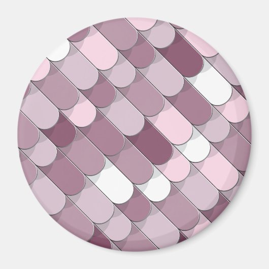 Abstrakte Bauweise (Fliesen) 2 Magnet (Vorne)