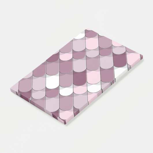 Abstrakte Bauweise (Fliesen) 2 Post-it Klebezettel (angewinkelt)