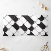 Abstrakte Bauweise (Fliesen) Dreifach Gefaltete Urlaubskarte (Innenseite)