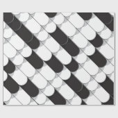 Abstrakte Bauweise (Fliesen) Geschenkpapier (Flach)