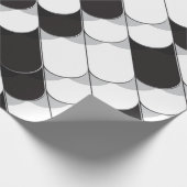 Abstrakte Bauweise (Fliesen) Geschenkpapier (Ecke)