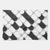 Abstrakte Bauweise (Fliesen) Geschirrtuch (Horizontal)