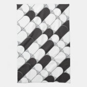 Abstrakte Bauweise (Fliesen) Geschirrtuch (Vertikal)