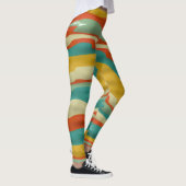 Abstrakte Bauweise Leggings (Rechts)