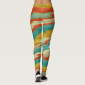 Abstrakte Bauweise Leggings (Rückseite)